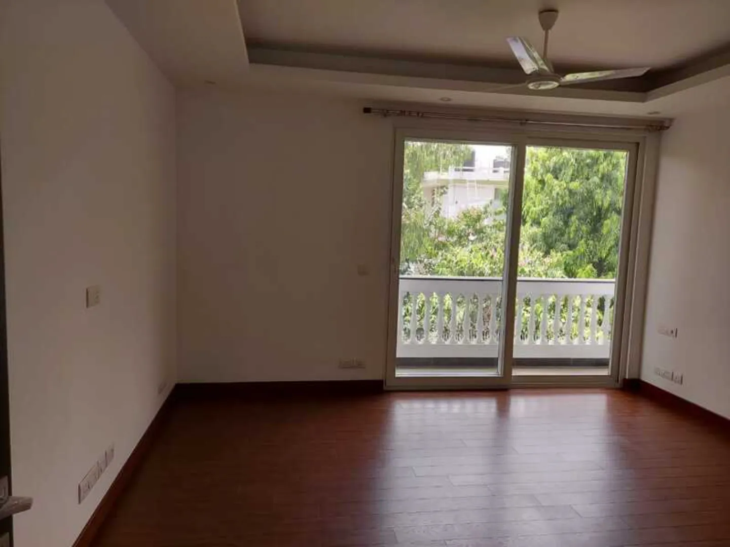 "Discover this modern and luxurious bathroom in our South Delhi rental apartment. Featuring a bathtub, glass-enclosed shower, and a stylish vanity, this bathroom offers a spa-like experience. Ideal for renters seeking a comfortable and elegant living space in South Delhi. Contact us to explore this rental property."