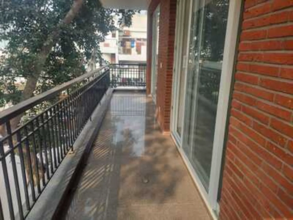 Image of the balcony of the apartment in the Greater Kailash-1 rental listing.